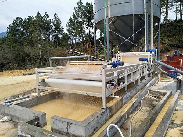 洗沙帶式壓濾機(jī)