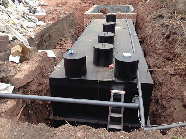 地埋一體化設(shè)備  威海文登某農(nóng)村生活污水改造