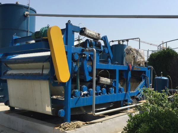 三網(wǎng)帶式壓濾機(jī)